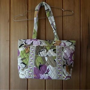 Vera Bradley Floral Quilted Tote Bag